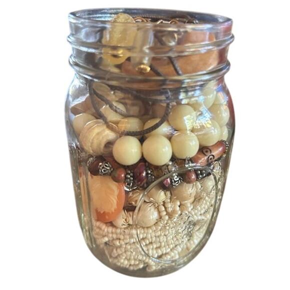 Mystery Earth and Elegance Boho Jewelry Jar - Picture 3 of 9